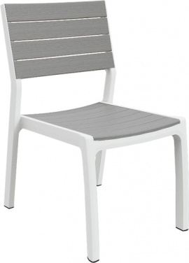 Židle Harmony Bílá / Světle šedá